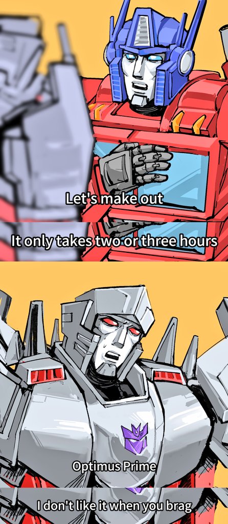 zhenglan_'s tweet image. #TransformersEarthspark #opmeg #Transformersfanart Optimus prime：🥺