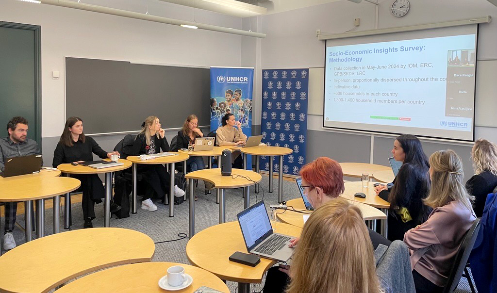 The Baltic countries 🇪🇪🇱🇻🇱🇹 have found different solutions to the reception and integration of Ukrainian refugees. UNHCR &amp; partners organized an exchange seminar between integration practitioners &amp; employers, where they could share their experiences with labor market integration.