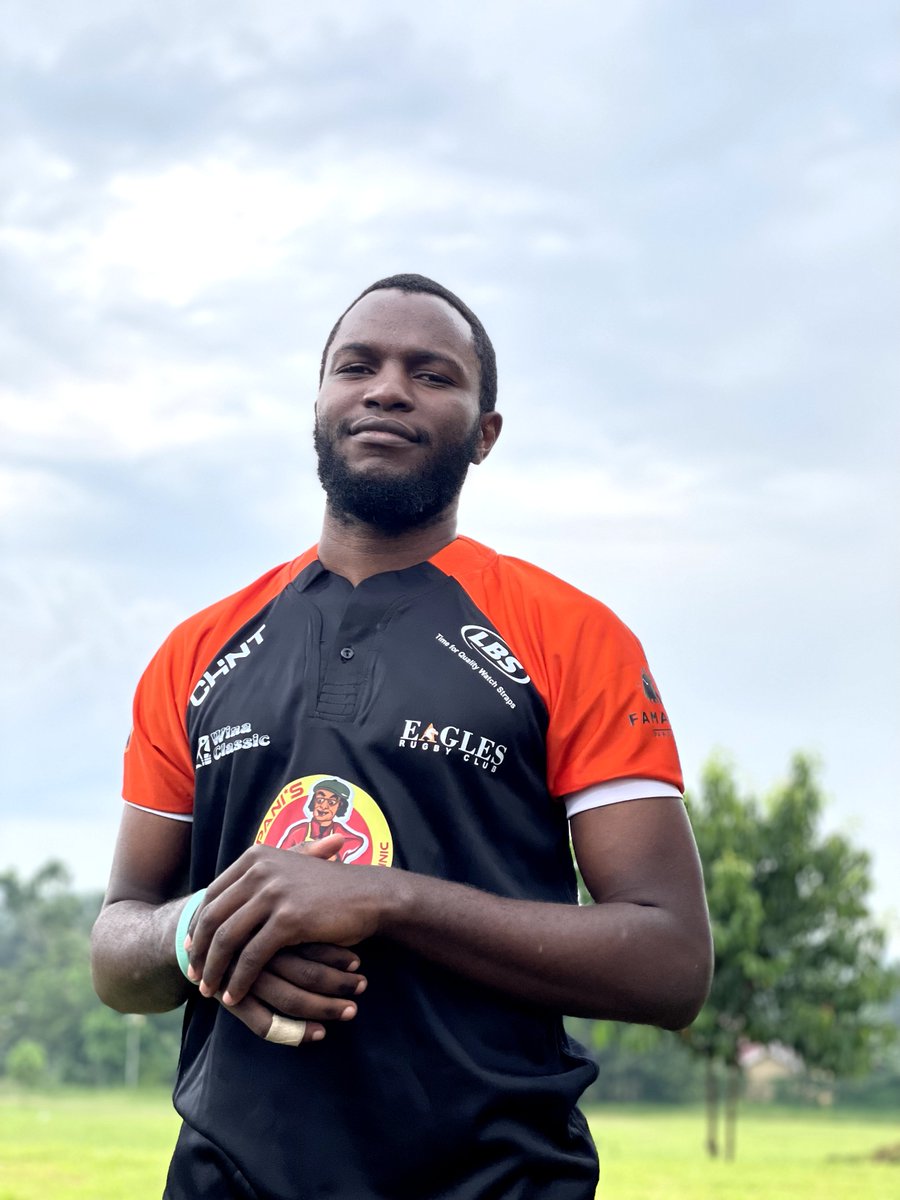 #The13Men: Meet Ronnie Kayondo, our man #13 on the Eagles 7s Squad.

Attributes: Solid Tackles, Agile and Versatile, Team Player, Finisher, Good Ball handling ⚡
            Versatile Ronnie ✨

#Jabbar | #UpTogether | #KampaniShoesandBags 
Visit <a href="/kampaniSBC12/">kampani shoesandbagsclinic</a>