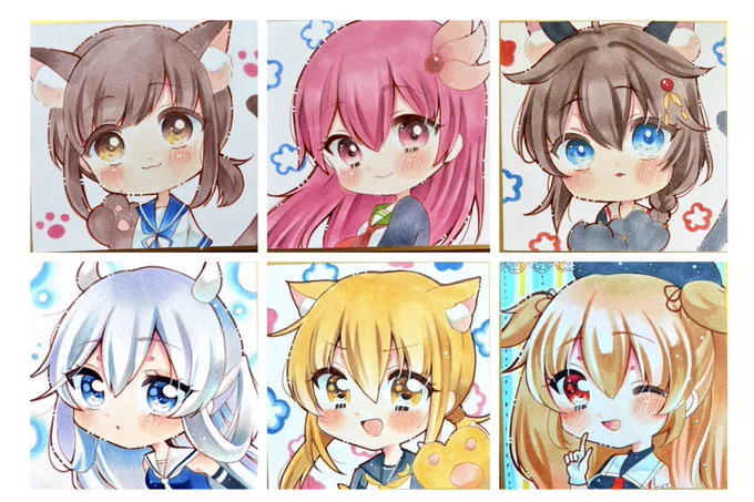艦これ色紙明日まで出品してます、明日以降は委託もあるため取り下げます。ご購入をお考えの方がいましたらよろしくお願いします 