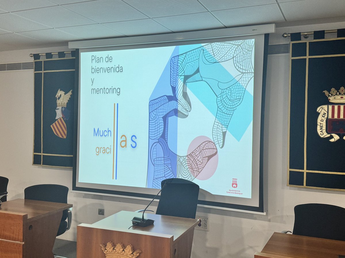Ismael Yuste (@i_yuste) on Twitter photo Hoy hemos presentado el plan de bienvenida y mentoring del Ayuntamiento de Canet d’en Berenguer con muy buena acogida, ya tenemos a muchas personas que quieren mentorizar.
Reducir el tiempo de adaptación a una nueva organización con una sonrisa, siendo escuchad@ y acompañad@. Hoy hemos presentado el plan de bienvenida y mentoring del Ayuntamiento de Canet d’en Berenguer con muy buena acogida, ya tenemos a muchas personas que quieren mentorizar.
Reducir el tiempo de adaptación a una nueva organización con una sonrisa, siendo escuchad@ y acompañad@.
