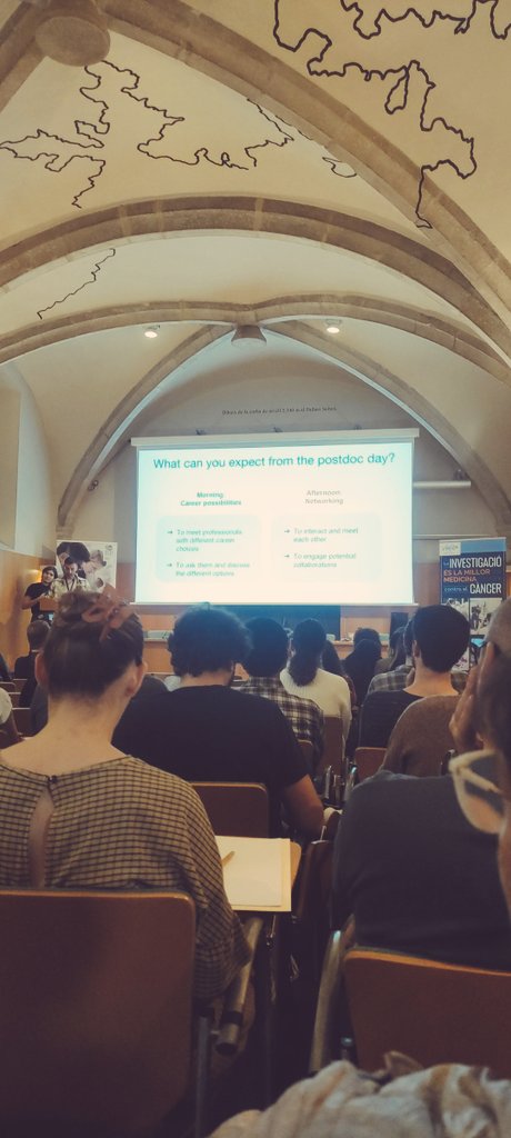 mjaraespejo's tweet photo. #PostdocDayBCN https://t.co/XheCkpr11S