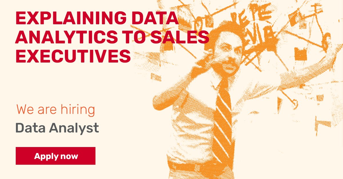 #Hiring: #DataAnalyst
Are you passionate about transforming #Data into actionable insights? We're looking for a talented Data Analyst to bridge the gap between IT and business, working closely with our clients' marketing and sales teams. Apply today: multiminds.recruitee.com/o/data-analyst…