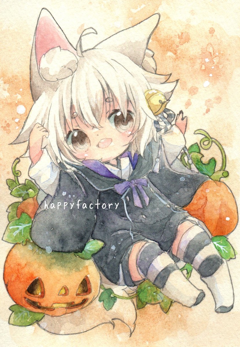 「うちのこ萌乃きゅん 」|きい(きみどり)のイラスト