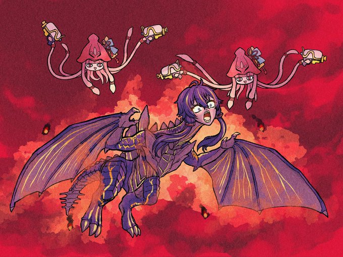 グラウコスゆかりとアカネイカー 