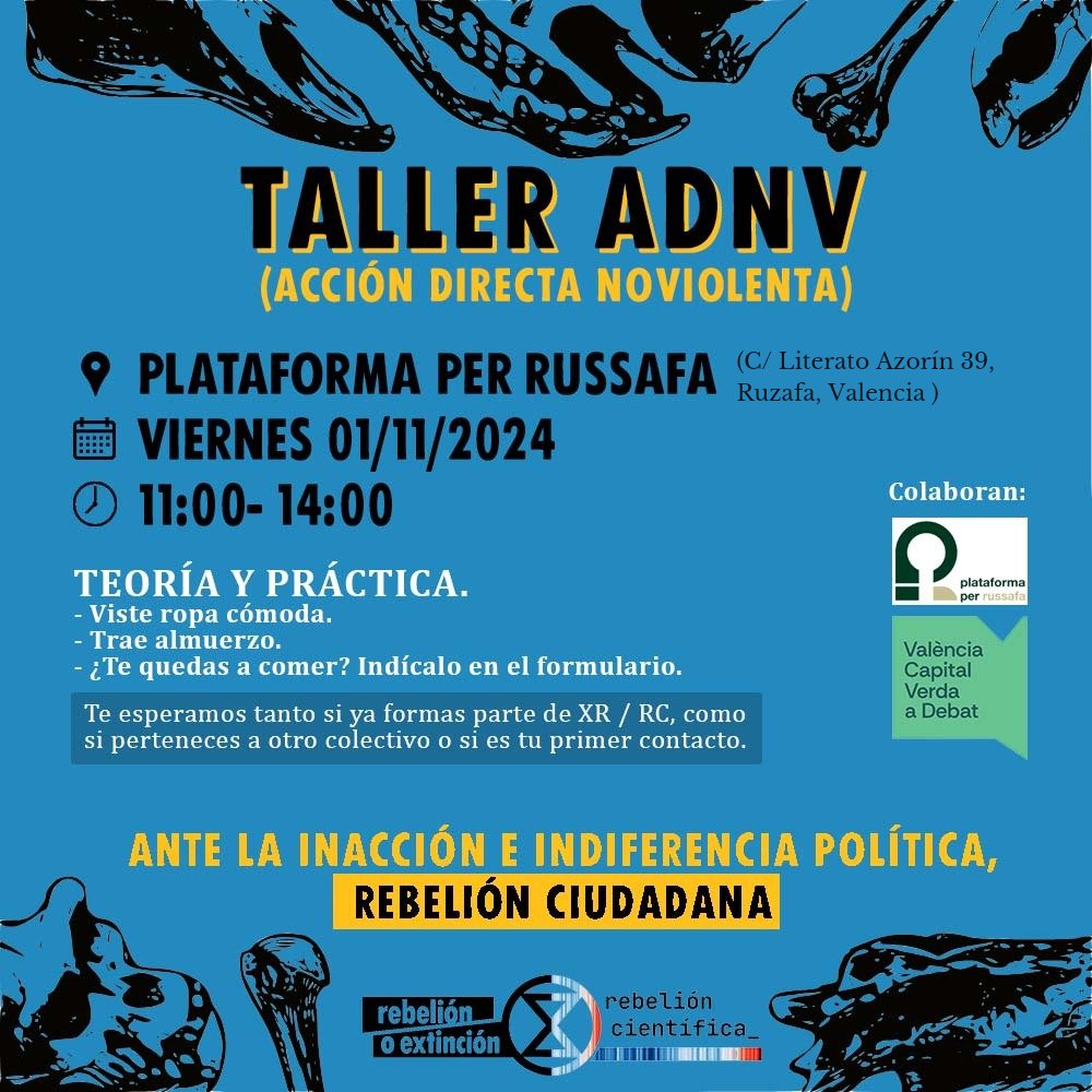 Extinction Rebellion València tweet media