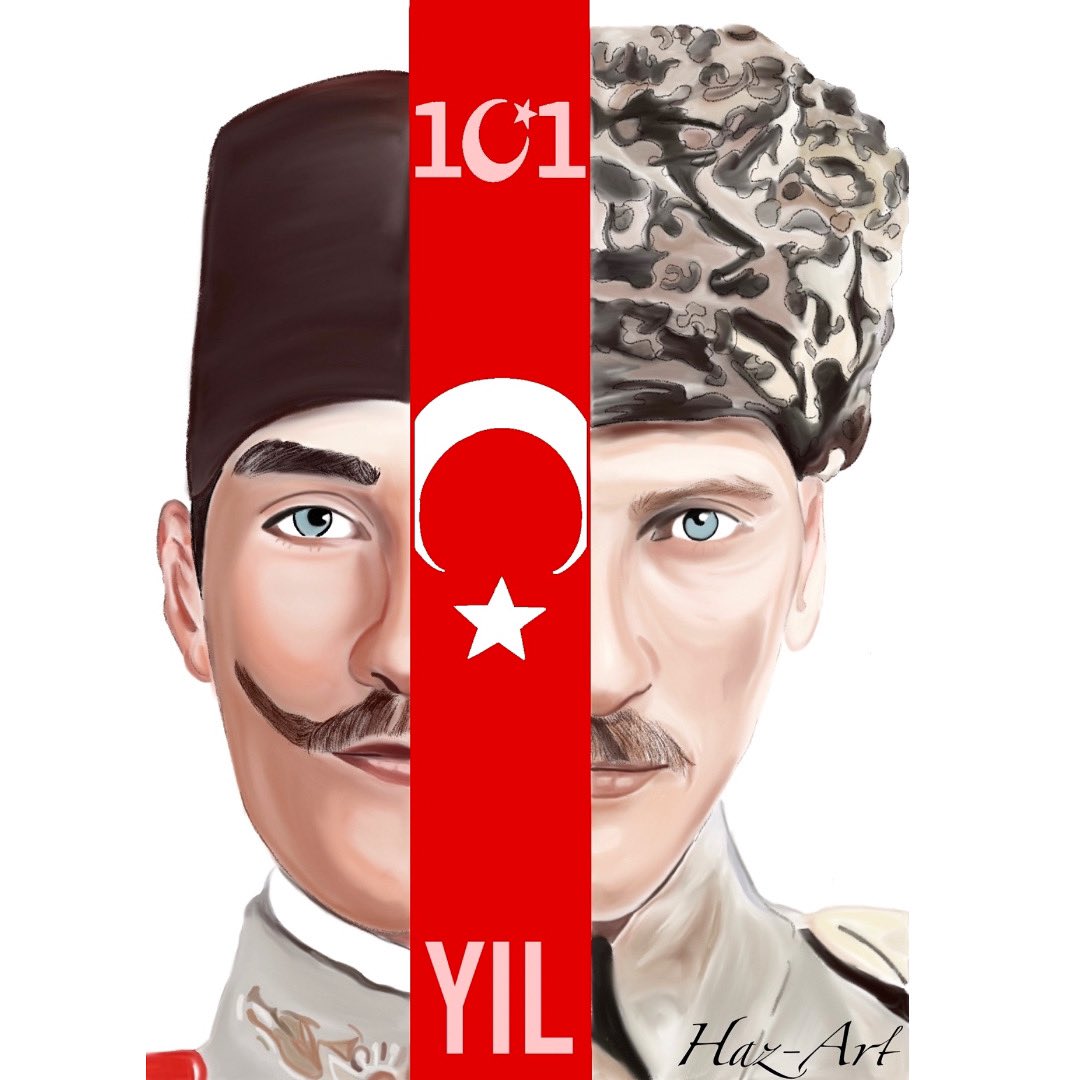 Cumhuriyetimizin 101. yılına, müthiş çalışma. 
Kutlu olsun! 

#29Ekim #CumhuriyetBayramımız