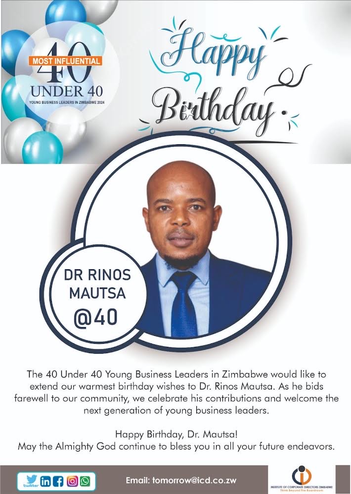 Celebrating Dr. Rinos Mautsa on his birthday as he embarks on a new chapter in life.

Your impactful leadership has shaped our community, and we look forward to witnessing your continued influence.

We wish you all the best in your future endeavours!

#LegacyOfExcellence #hbd