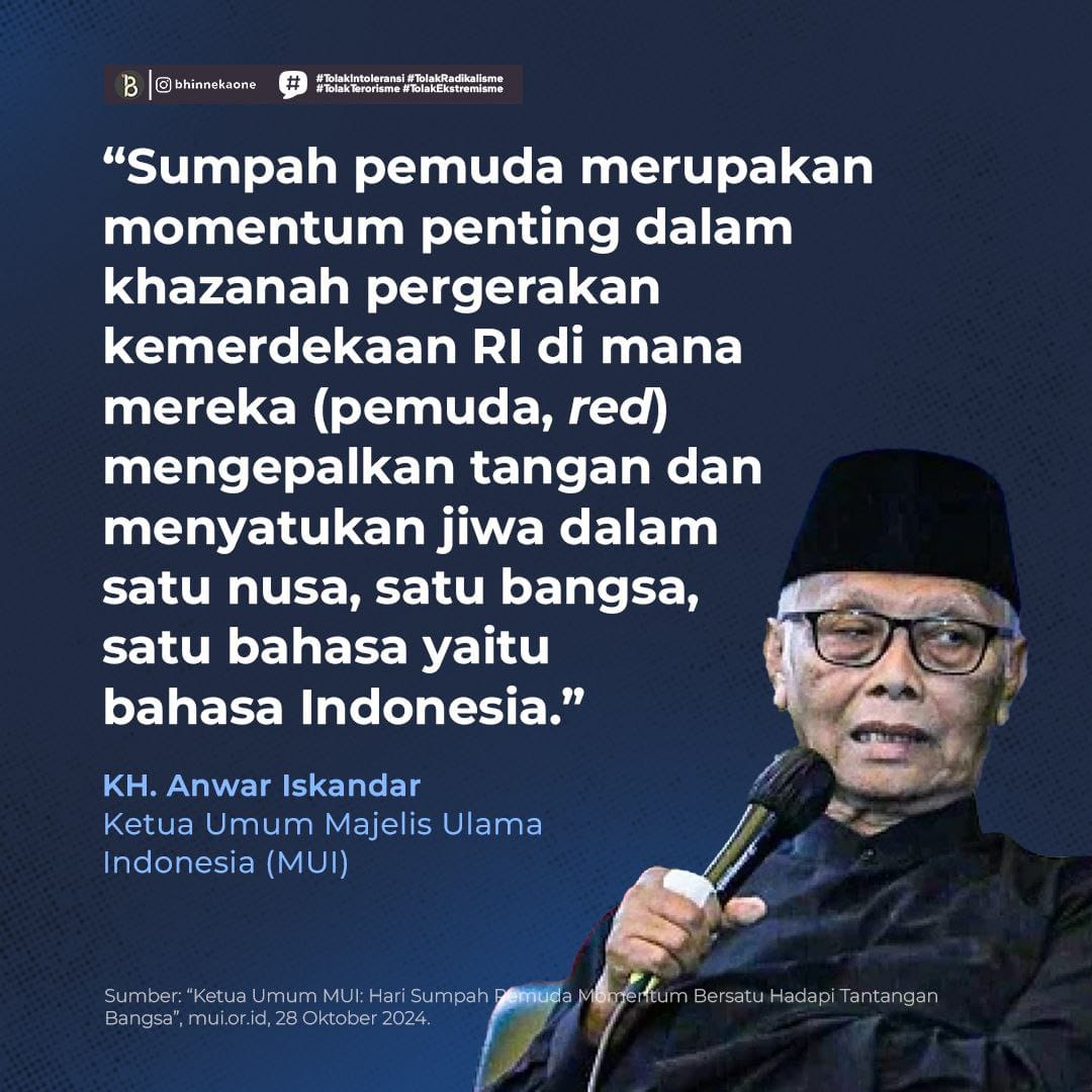 Peran pemuda sering dikaitkan dengan kemajuan suatu bangsa. 

Bahkan di Indonesia, peran pemuda dalam kehidupan berbangsa dan bernegara sudah tidak diragukan lagi.

Sumpah Pemuda, merupakan salah satu bukti bahwa pemuda Indonesia memilki peran penting  dalam perjuangan bangsa.