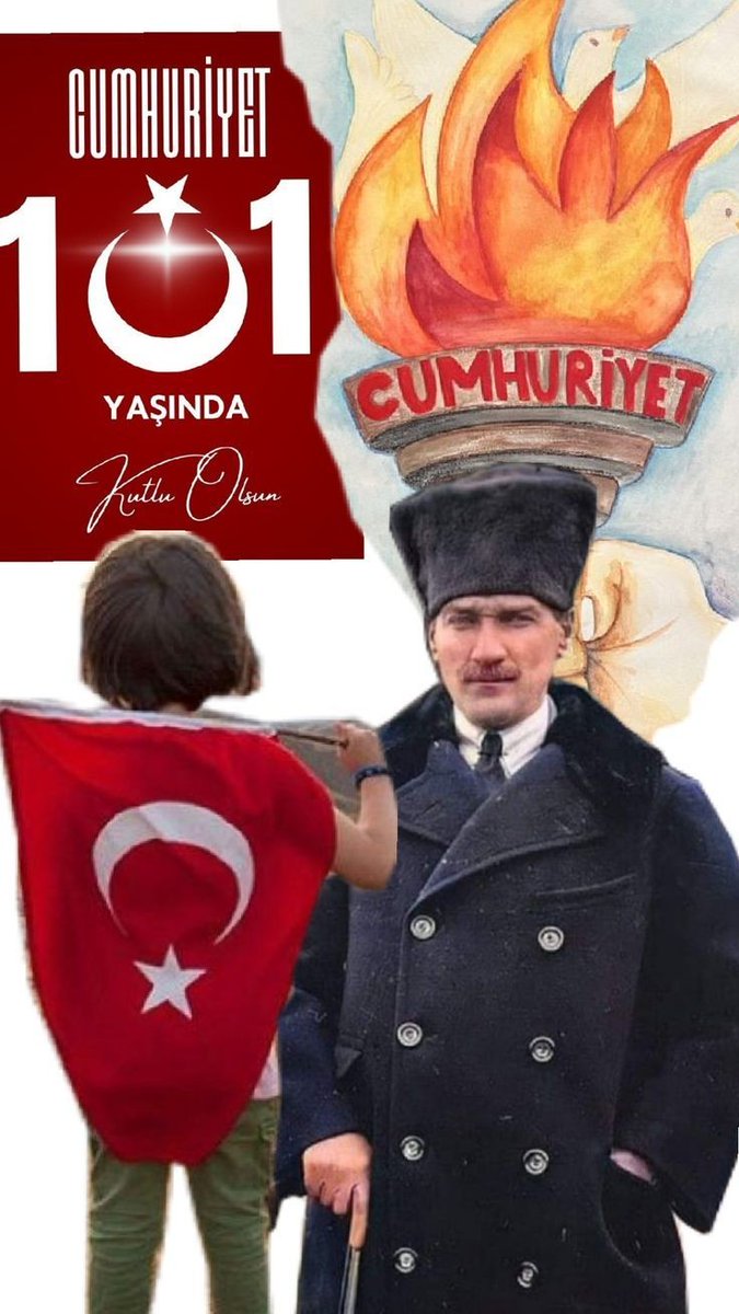 29 Ekim Cumhuriyet Bayramımızı kutlarım 🇹🇷❤️ Cumhuriyetimizin 101. yaş günü kutlu olsun!