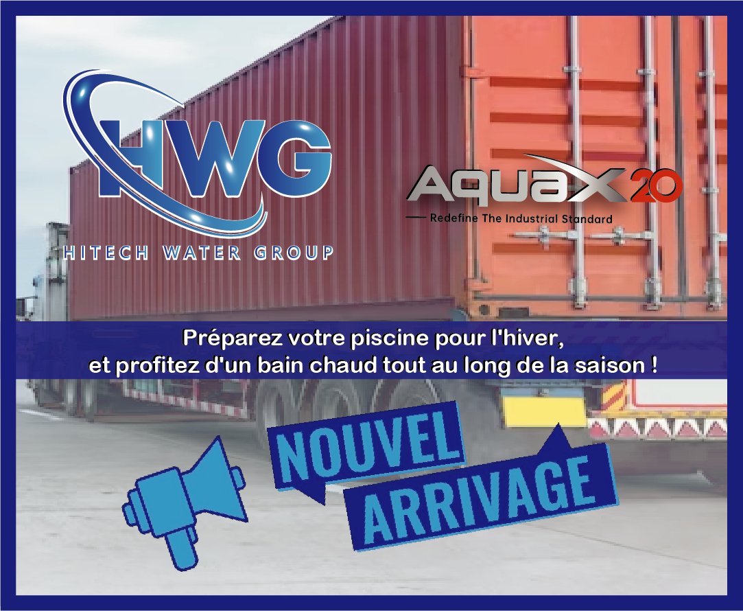HWGmaroc's tweet image. NOUVEL ARRIVAGE !!! POMPE A CHALEUR AQUAX20 #HWGroup #aquax20 #aquax #COP20 #PompeAChaleur #piscinechauffee #20xsilence #20xsaving
---
📞Tél : +212 5 24 35 62 84
📞Tél : +212 5 25 08 21 50
📞 WhatsApp : +212 6 25 12 60 26
📞 WhatsApp : +212 6 65 91 71 49
🌐 info@hwgroup.fr