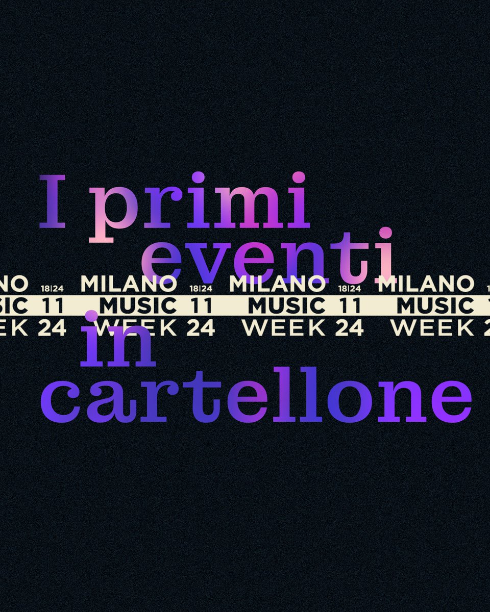 FIMI (@fimi_it) on Twitter photo A poco meno di un mese dall'inizio della manifestazione, <a href="/milanomusicweek/">Milano Music Week</a> svela alcune anticipazioni sulla nuova edizione: dai panel sul music business alle interviste con gli artisti e speciali performance, ecco i primi appuntamenti confermati ➡ ️musicbiz.rockol.it/news-747691/mi… A poco meno di un mese dall'inizio della manifestazione, <a href="/milanomusicweek/">Milano Music Week</a> svela alcune anticipazioni sulla nuova edizione: dai panel sul music business alle interviste con gli artisti e speciali performance, ecco i primi appuntamenti confermati ➡ ️musicbiz.rockol.it/news-747691/mi…