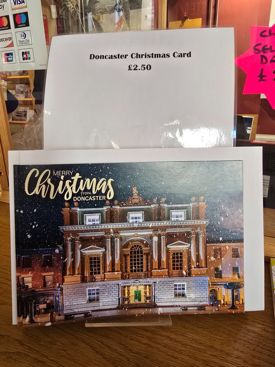 Deck the halls with Doncaster's charm!🎄

Get ready to spread festive cheer with a brand-new Doncaster Christmas card, available exclusively at the Tourist Information Centre!

It's the perfect way to send warm wishes to loved ones this Christmas🎁

#ShopLocal #DoncasterisGreat