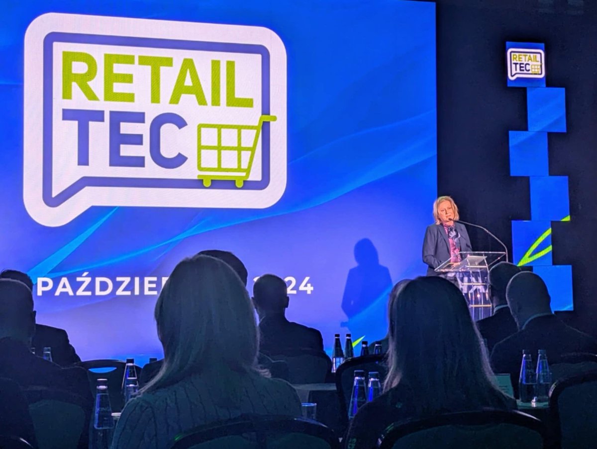 POHiD na #RetailTecCongress. 
⁦<a href="/ren_juszkiewicz/">Renata Juszkiewicz</a>⁩ #RetailTec2024 #handel #retail