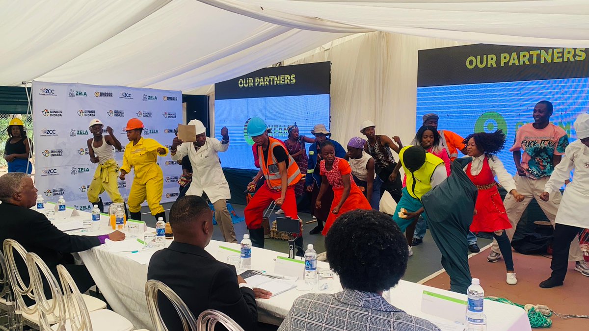 zccinzim's tweet photo. The opening ceremony kicked off with electrifying energy, featuring a stunning performance by Iyasa which included powerful renditions of 'Working Under the Mine'  and 'Nkosi Sikelel' iAfrica.' Music is not just entertainment; it unites voices and inspires action. #ZAMI2024 https://t.co/IIXqos2Mfb