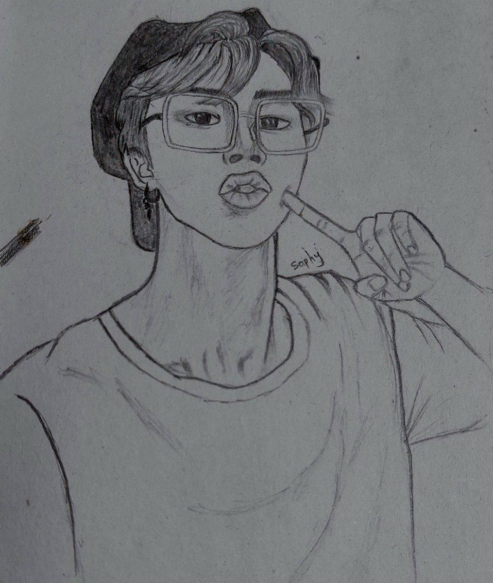 1996_s__'s tweet photo. The first time i started to draw jimin #jin #rm #suga #jhope #jimin #v #jungkook #bts #army #drawing #drawingbts #btsfanart #btsfan #pancildrawing #btsdrawing #kpopfanart #sketch #jimindrawing https://t.co/ohLlYSqkRe