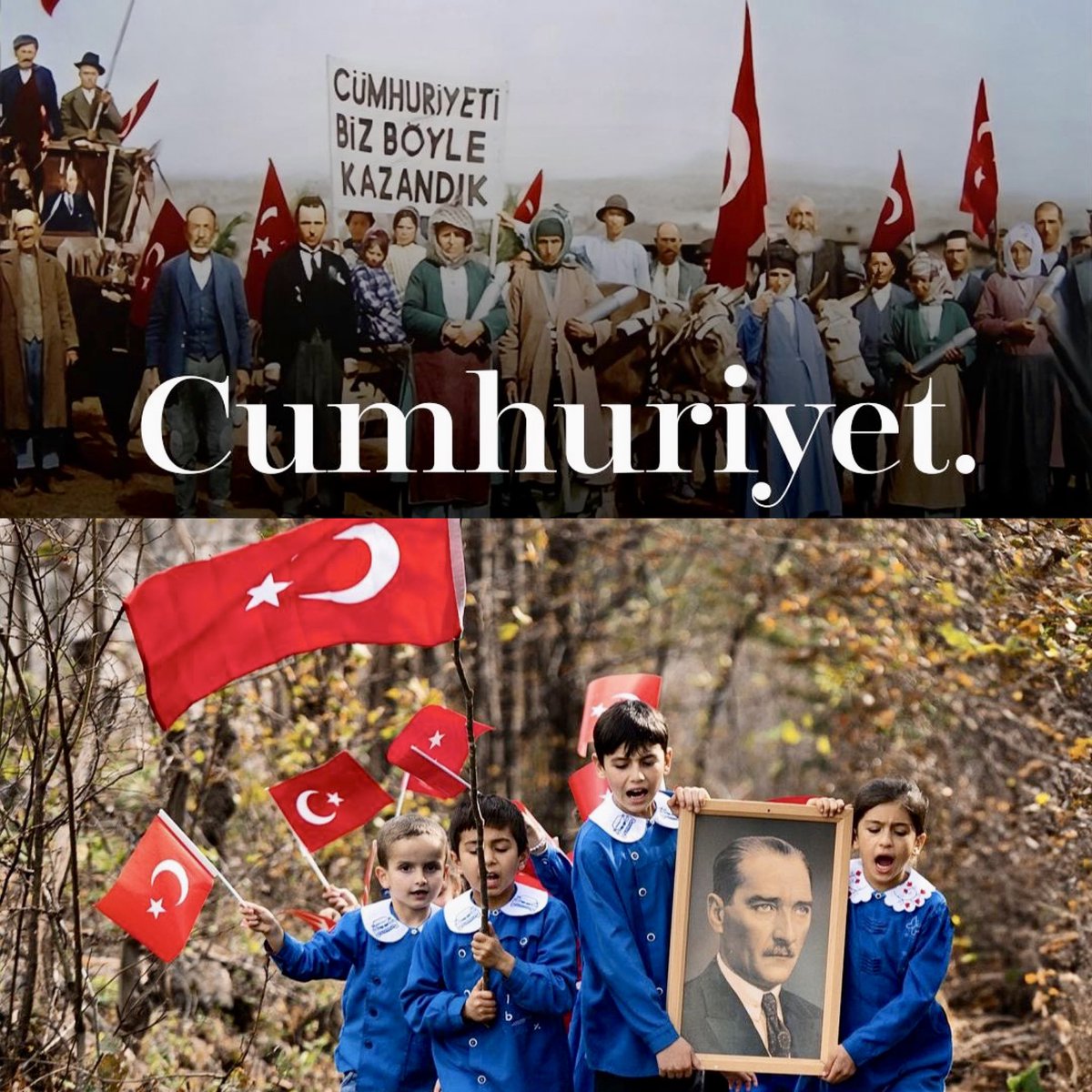 Göz kamaştıran irade 

İlelebet payidar 🇹🇷

Kutlu olsun. 🇹🇷

#CumhuriyetBayramı
#29Ekim1923
