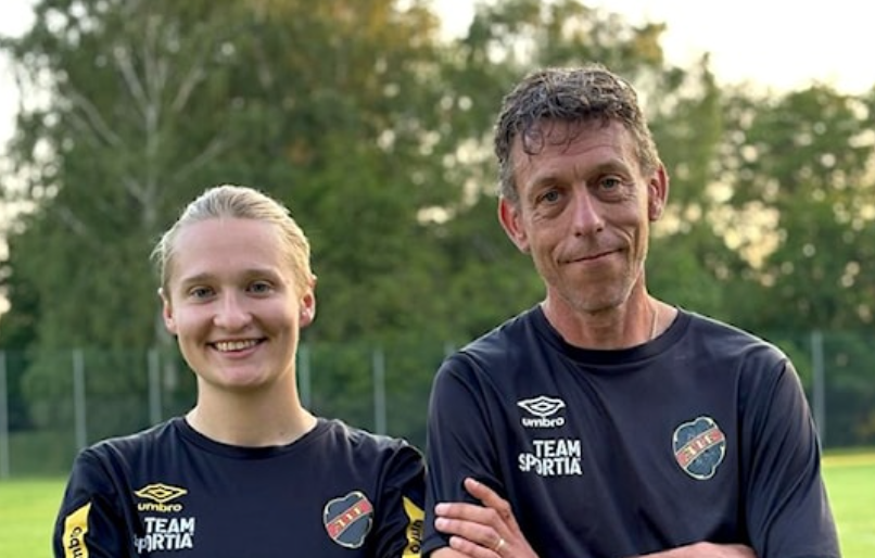 skanesportse's tweet photo. Maya Waltersson och Lennart "Lelle" Johansson fortsätter ytterligare två år i Asmundstorps IF -  https://t.co/CdOqS662OB https://t.co/2IKkqkHrgL