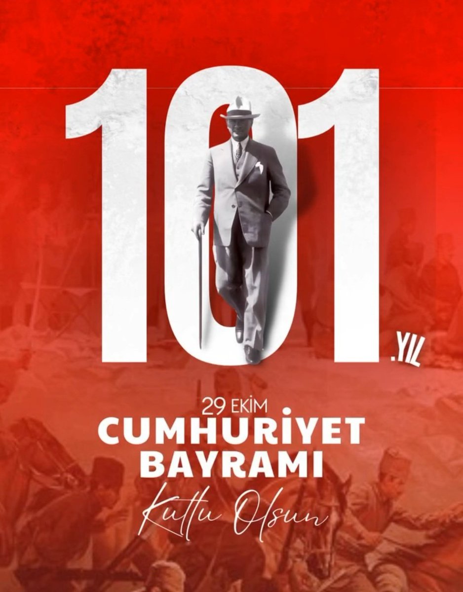 hakkikasaplar's tweet photo. Cumhuriyet bayramımız kutlu olsun. #yaşasincumhuriyet#101.yilkutluolsun#cumhuriyetbayramı https://t.co/LufsGCy9sK