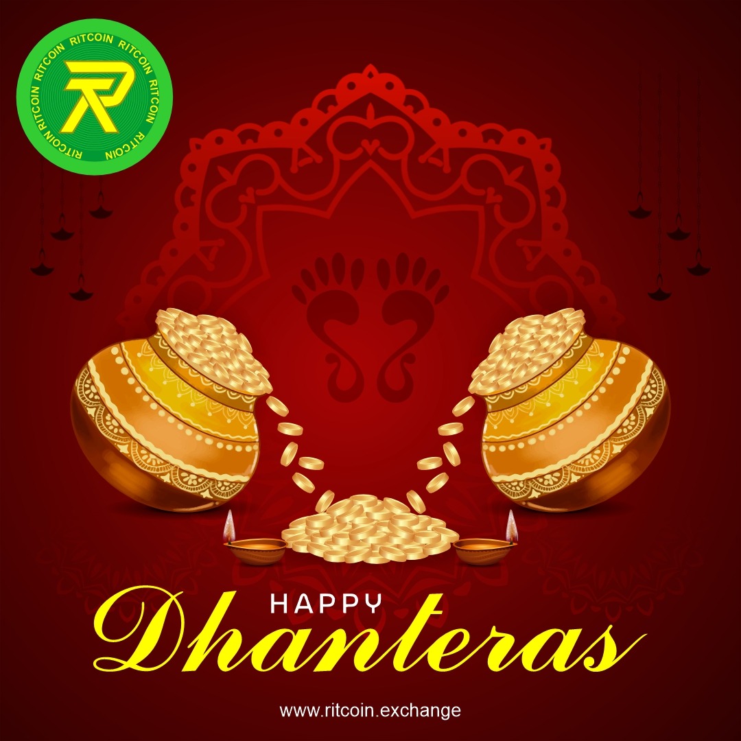 RITCOIN24's tweet photo. Wishing you wealth, health, and prosperity on this Dhanteras . Happy Dhanteras too everyone.☺️☺️☺️🪔🪔🪔 https://t.co/RkP05MsXNI