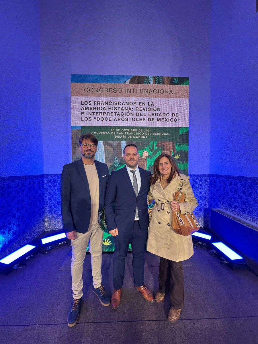 ARJABOR1993's tweet photo. El sábado Arjabor acompañó al Ayuntamiento de Belvís de Monroy en la clausura del congreso internacional LOS FRANCISCANOS EN LA AMÉRICA HISPANA: REVISIÓN E INTERPRETACIÓN DEL LEGADO DE LOS “DOCE APÓSTOLES DE MÉXICO” https://t.co/PGQP3WcU8W