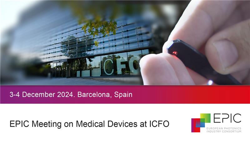 Register for the upcoming 'EPIC Technology Meeting on #Photonics Technologies for Medical Diagnosis and Treatment'

Medical doctors, researchers and manufacturers will meet to discuss the status of the technology and future needs.

Register here👉epic-photonics.com/events/epic-te…