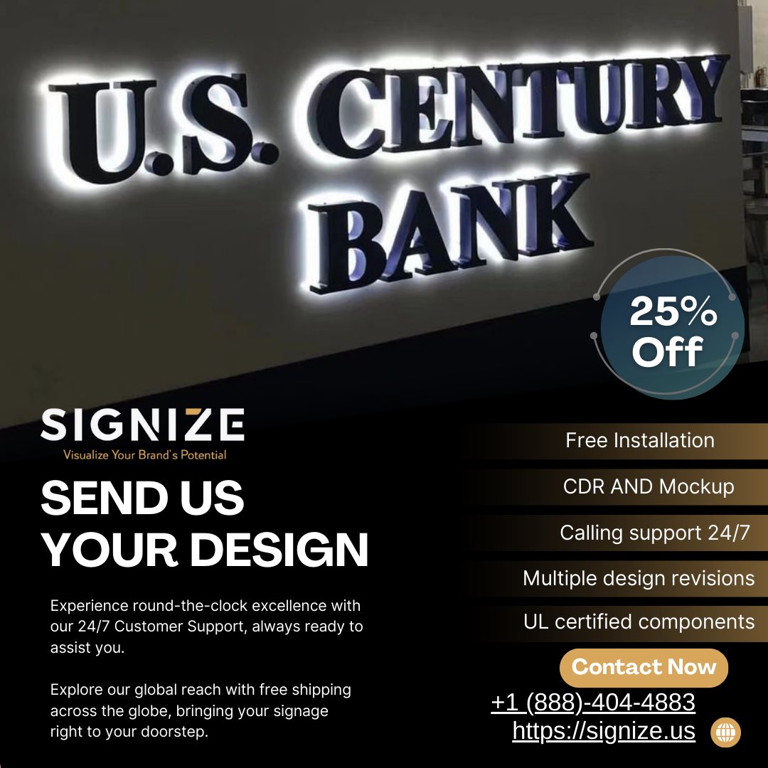 Signize_us's tweet image. signize.us   Reach out to us anytime! 
Enjoy 24/7 Excellence with our Dedicated Customer Support! 🌐 Whether day or night, our team is always here, ready to assist you with all your needs.
Enjoy FREE delivery on all your orders! 🚚