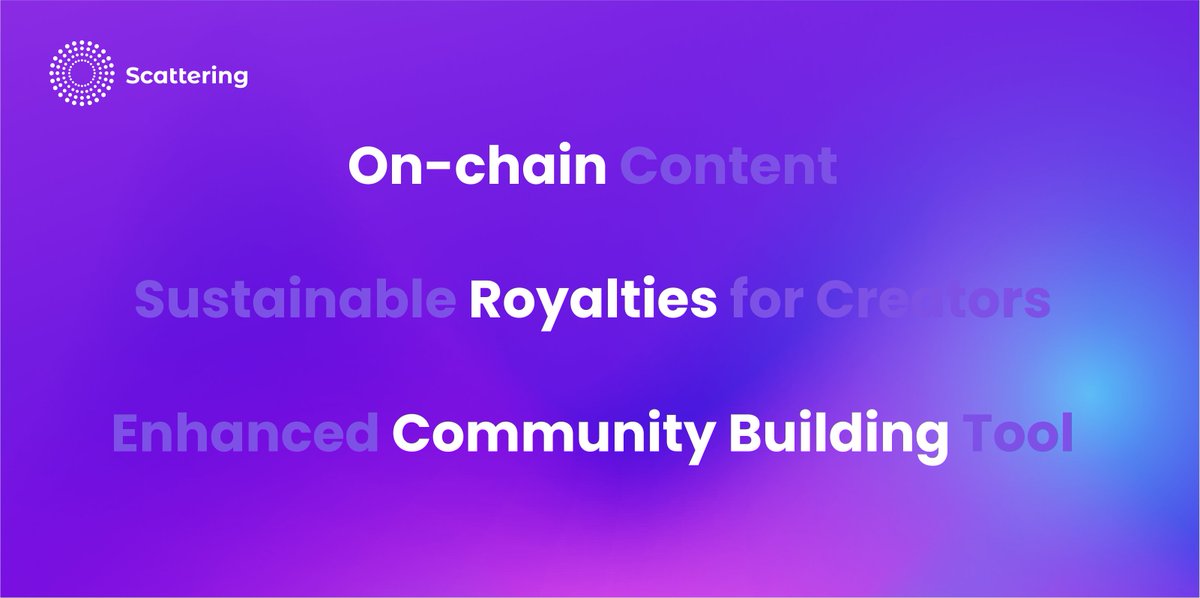 Scattering tweet media