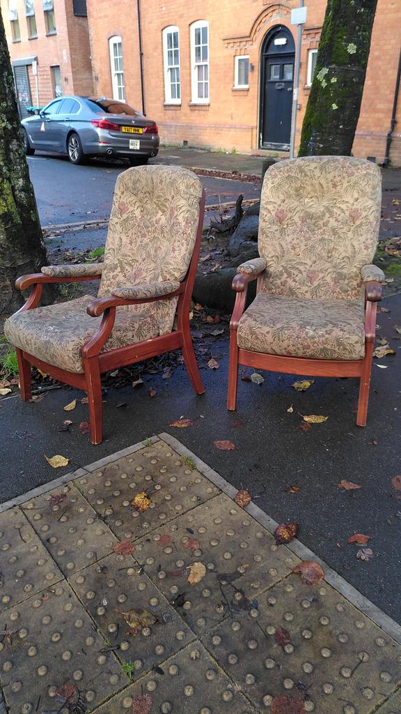 Anyone need a couple of chairs? Junction of Fitzhamon &amp; Despenser