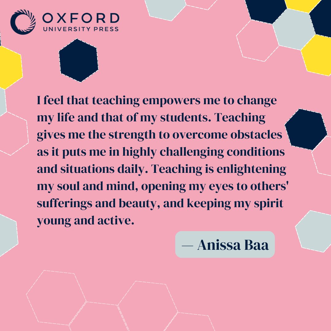 Have an inspiring teaching story? Share it in the comments for a chance to be featured and inspire others!

#ITeachBecause #ELT