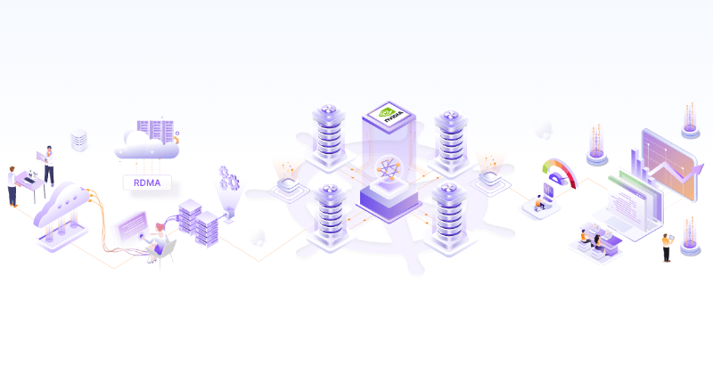 infracloudio's tweet photo. AI apps demand high-speed data transfer🏎️

@nvidia #NetworkOperator can optimize AI/ML workloads on #Kubernetes &amp; ensure that the @kubernetesio network keeps pace with your #GPUs.

In this blog post, @_sameerkulkarni &amp; @_bhavin192 explains how it works👇