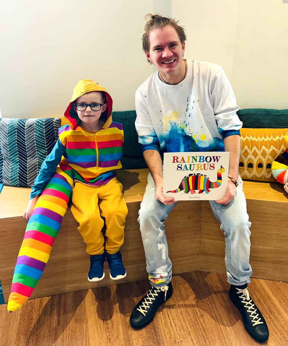 MrSteveAntony's tweet image. I just found out that Rainbowsaurus has been shortlisted for the @JuniorMagazine  Design Awards 2024 for Best Pre-schooler Book. Thanks, Junior Magazine.