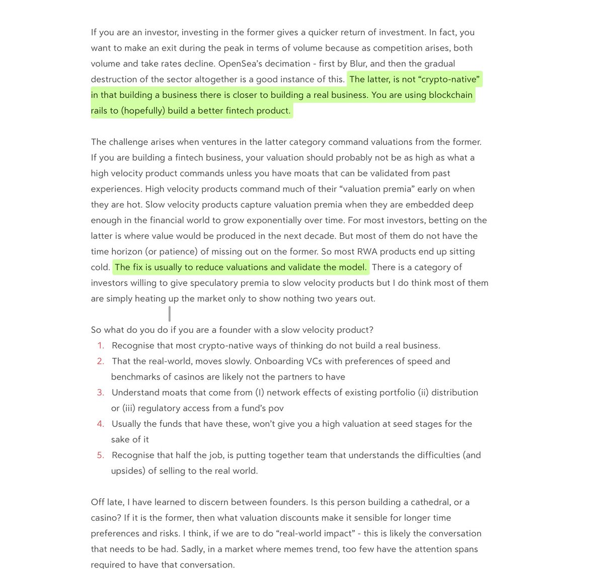 joeljohn's tweet photo. Been thinking a lot about how monetary velocity affects fintech products with blockchain rails. 

Some notes. https://t.co/DCIA3yp5xi