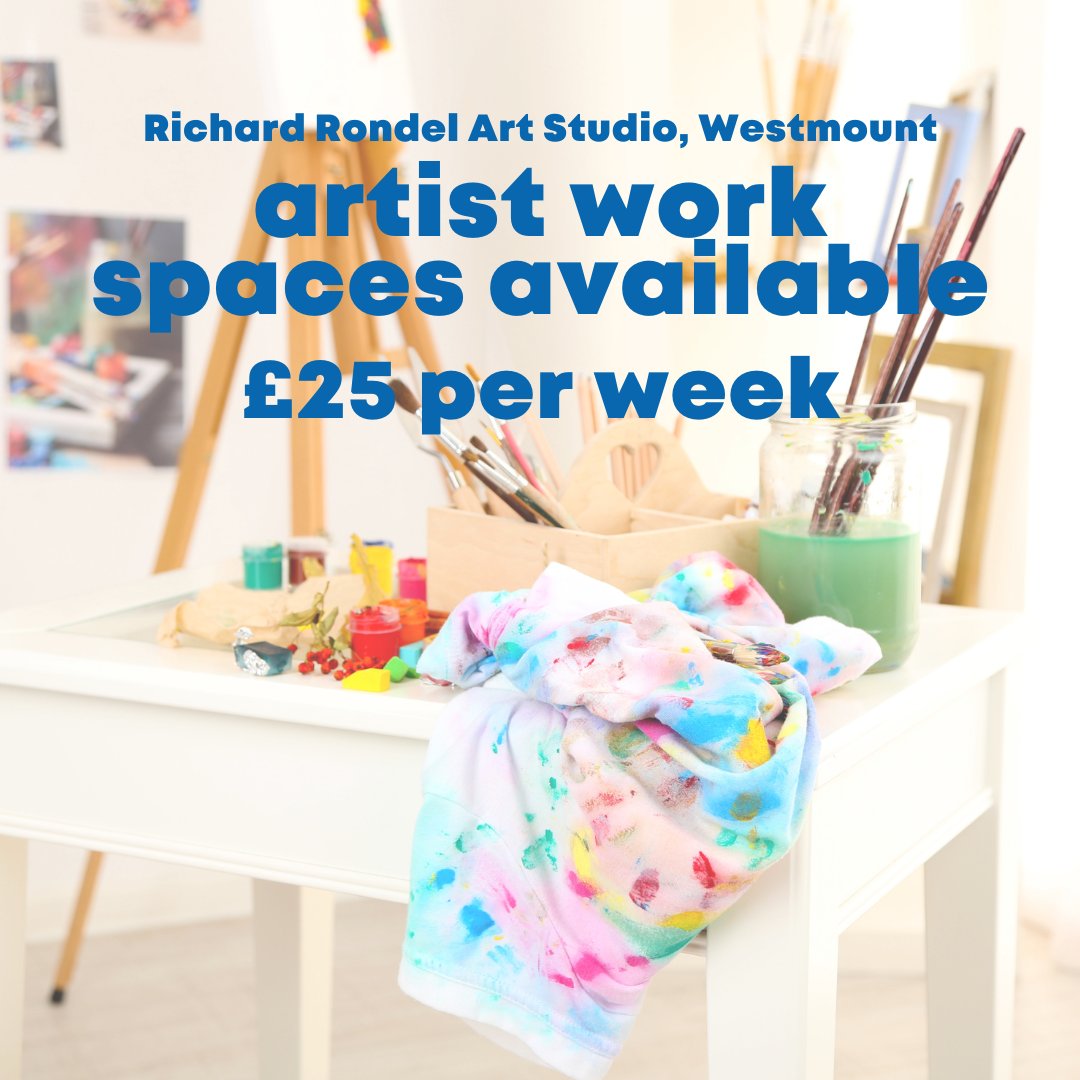 Parish of St Helier (@sthelierjsy) on Twitter photo Calling all artists 🖌🎨
Artist workspaces available for £25 per week at the Richard Rondel Art Studio at Westmount.
For more info, please get in touch with Annie Bienvenu at 📨 annie.bienvenu@sthelier.je or call ☎️ 01534 811821. Calling all artists 🖌🎨
Artist workspaces available for £25 per week at the Richard Rondel Art Studio at Westmount.
For more info, please get in touch with Annie Bienvenu at 📨 annie.bienvenu@sthelier.je or call ☎️ 01534 811821.