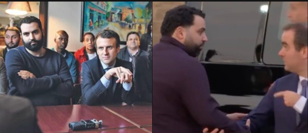 jon_delorraine's tweet photo. Pourquoi cet homme a-t-il une telle proximité avec le président, au point de pouvoir interpeller directement le ministre des Armées ? https://t.co/ibACfroXUM