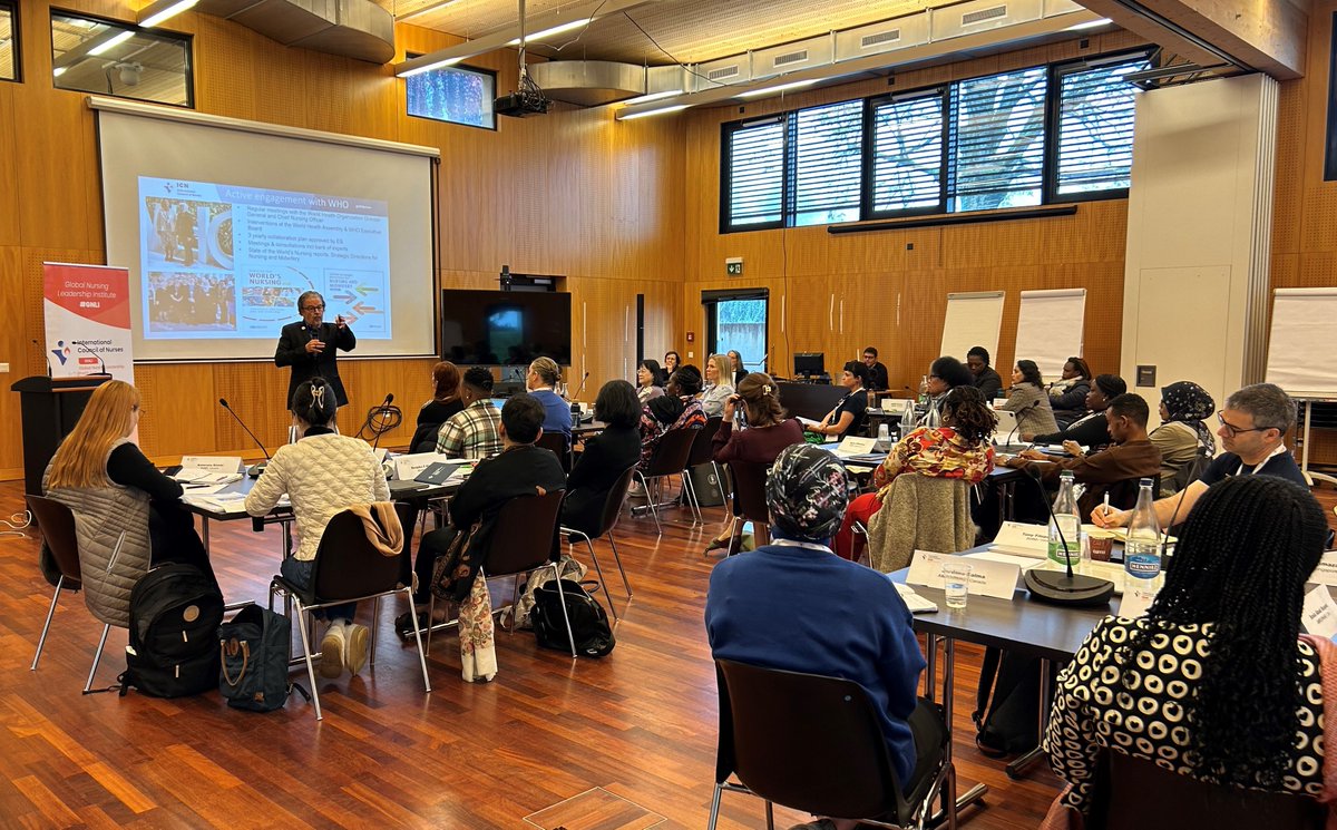 ICN (@icnurses) on Twitter photo ICN CEO <a href="/HowardCatton/">Howard Catton</a> kicks off Day 4 of the #GNLI #Geneva week with a presentation on ICN and its history, highlighting its achievements and activities over the past years in representation of the global voice of #nursing. #nursingleadership <a href="/djmasonrn/">Diana Mason</a> ICN CEO <a href="/HowardCatton/">Howard Catton</a> kicks off Day 4 of the #GNLI #Geneva week with a presentation on ICN and its history, highlighting its achievements and activities over the past years in representation of the global voice of #nursing. #nursingleadership <a href="/djmasonrn/">Diana Mason</a>