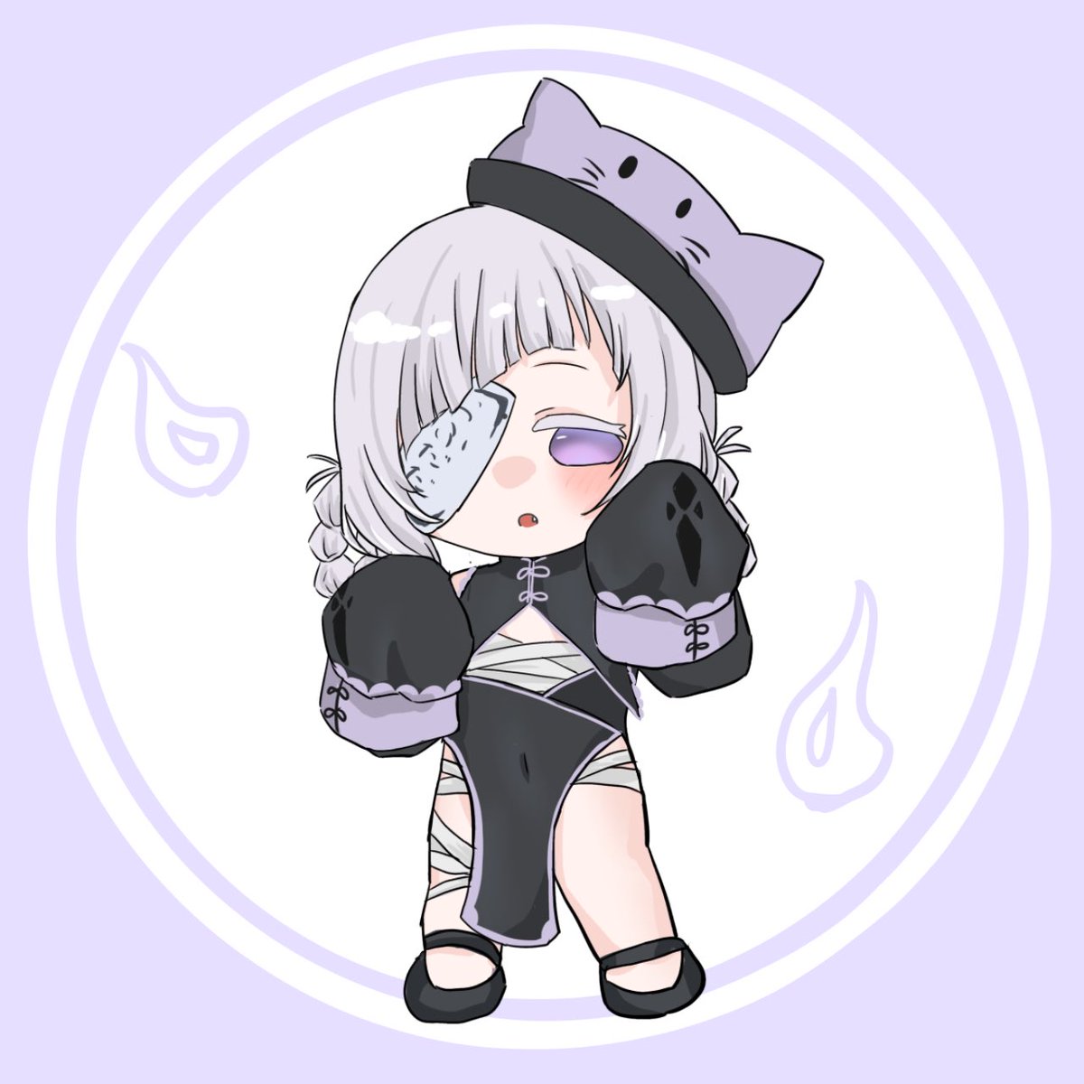 Belph_16's tweet photo. ゆうさんとの描き合いキョンシー！ https://t.co/iLlrj71otx
