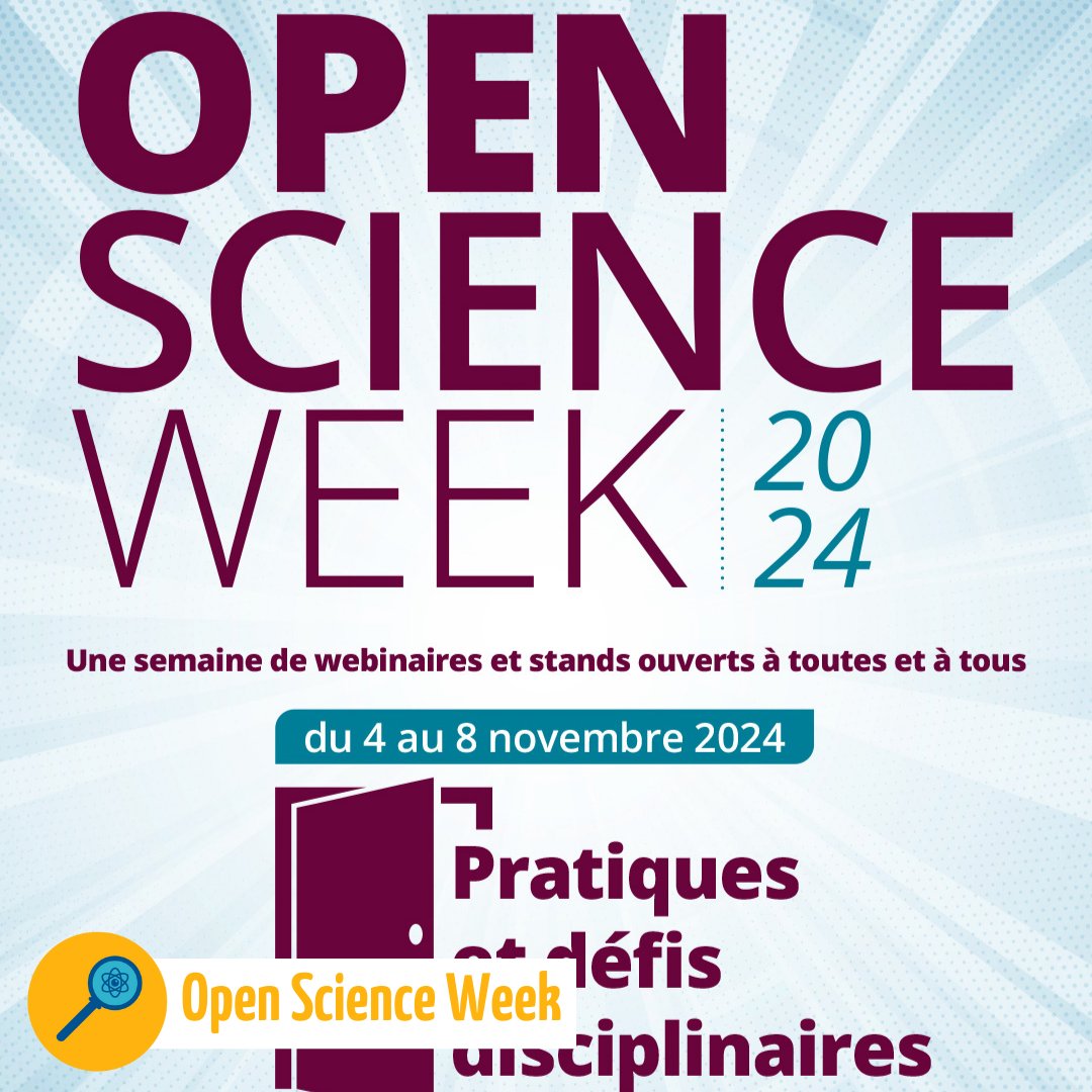 [🧬Open Science Week]

La Bibliothèque Universitaire de l'Université Évry Paris-Saclay sera présente lors de l'Open Science Week du 4 au 8 novembre 2024 sur le campus d’Évry ! 

Plus d'infos 👉 urls.fr/KvMNqb

<a href="/ParisSaclayPro/">Université Paris-Saclay Pro</a> 

#univevry #science #recherche