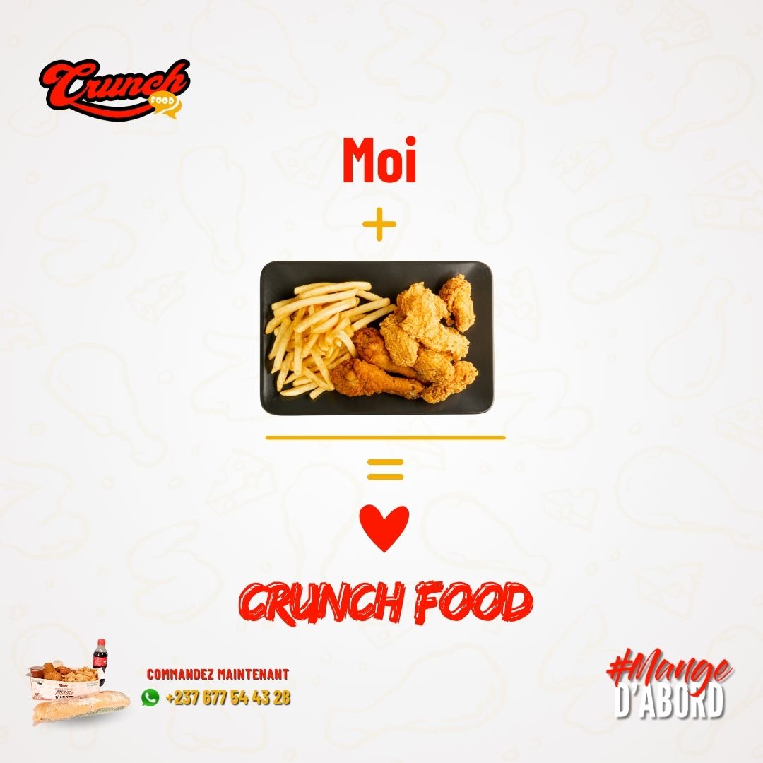 Crunchfood237's tweet photo. Histoire d'amour qui va durer quand tu vois tu sais 🥰❤

Passe ta commande sur WhatsApp au 677 54 43 28

-----------------

-10% de réduction sur ta 1ʳᵉ commande en utilisant l'app

https://t.co/BYiaxMdBRY 

#crunchfood #mangedabord https://t.co/LAWNMCoi1e