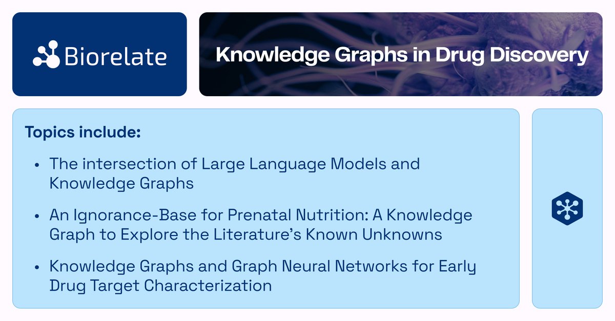 Register for the leading webinar conference for #biopharma #datascience #drugdiscovery research insights and case studies from across industry and academia &gt;&gt; lnkd.in/eQ2m_G_m #lifescience
