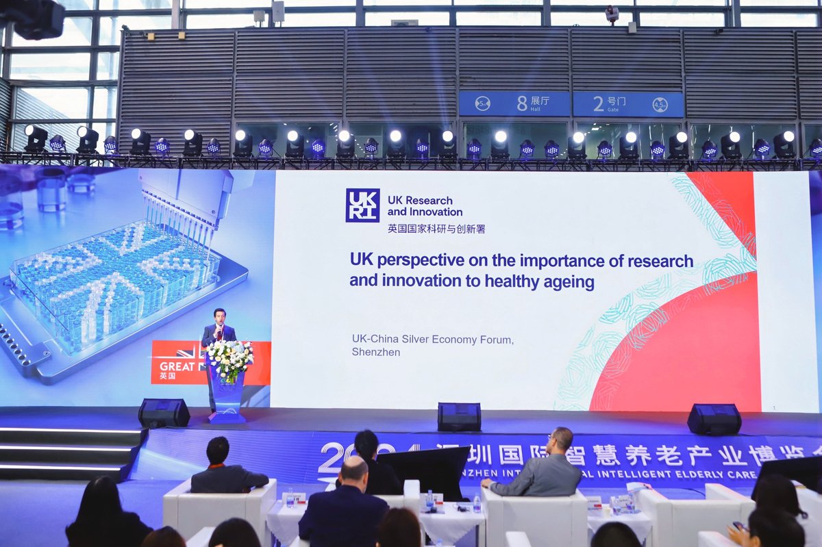 UKRI China tweet media