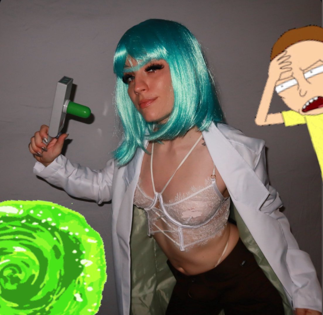 I’m a girl Morty!!! I turned myself into girl Morty!! IM SEXY RIIIIICCCCCKKK