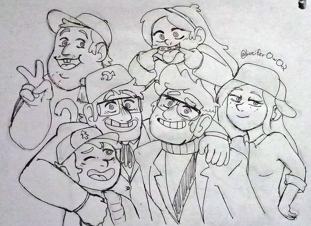 LuciferOwO2's tweet photo. Día 17 del #Stantober: "Familia"
Me terminé el libro de Bill y recordé que estaba esta imagen en él 🫶😭
#TheBookOfBill #GraviryFalls #fanart #StanPines https://t.co/4sDdik5lD2