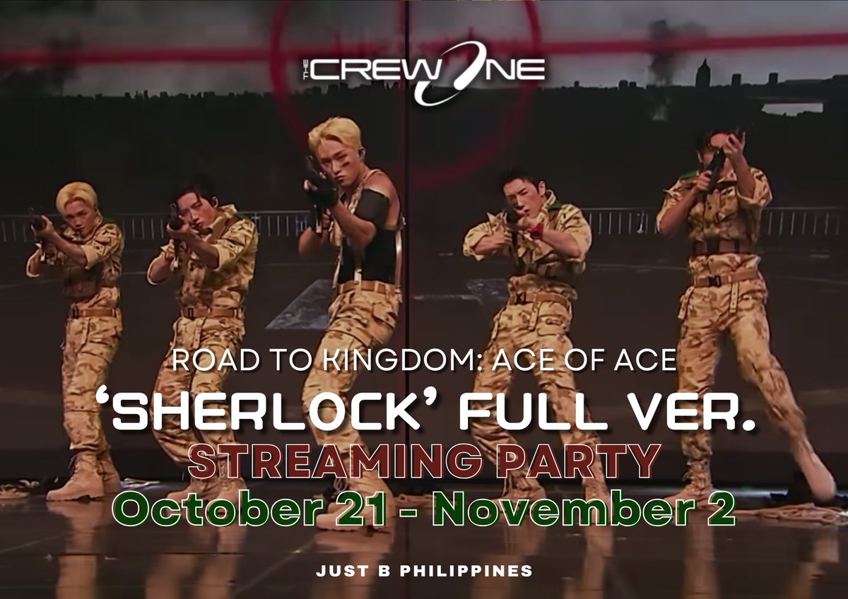 JustB_PH's tweet photo. ๐ข 'SHERLOCK' STREAMING PARTY ๐ข
Good afternoon, JOUNREYs!
Let's start the streaming party ๐ฅณ
๐ฝ๏ธ: https://t.co/GBZRUXQUGD
Happy streaming, everyone! ๐ค
#TheCrewOneStreamingParty
#TheCrewOne #๋ํฌ๋ฃจ์
#JUSTB #์ ์คํธ๋น #ATBO #์์ดํฐ๋น์ค https://t.co/y5oa8elLde