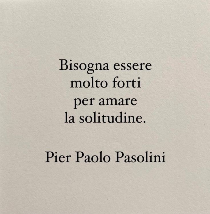 A nessuno piace la solitudine. Ma non mi faccio in quattro per fare amicizia. Così evito un po’ di delusioni.

Haruki Murakami

#Buongiorno
#29ottobre