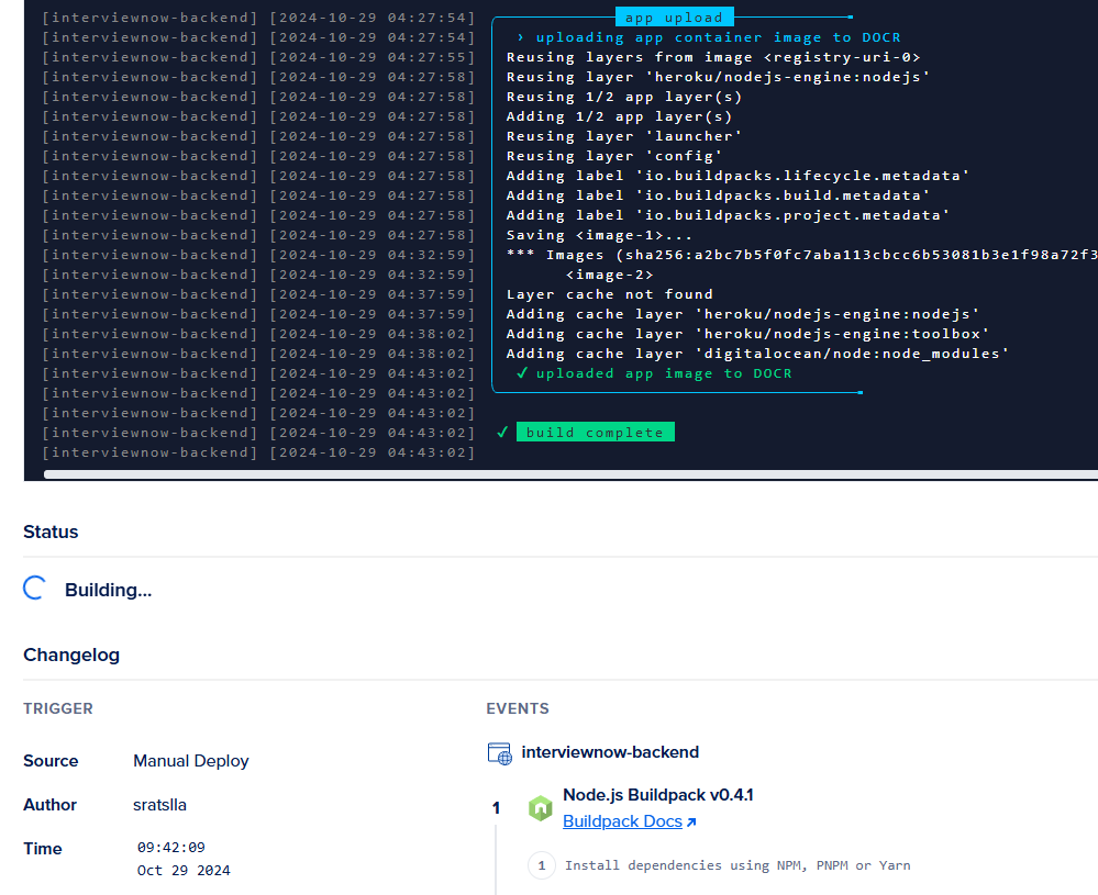 SRATSLLA21's tweet photo. False Alarm,
Idk why it took 15 mins to build a normal JS server but OK 👍
Also, the time is wrong https://t.co/ewIO8NvuVe