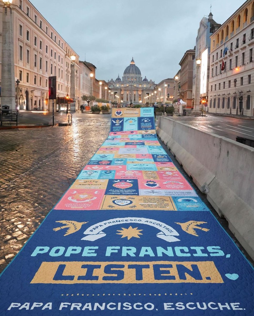 What an honor to have my story included in #OurAbortionStories that <a href="/Catholic4Choice/">Catholics for Choice</a> delivered to the Vatican earlier this month. 

The majority of Catholics are pro-choice. In fact, 68% of Catholics did not want to see Roe vs Wade overturned. And according to <a href="/Guttmacher/">Guttmacher Institute</a> , 1 in