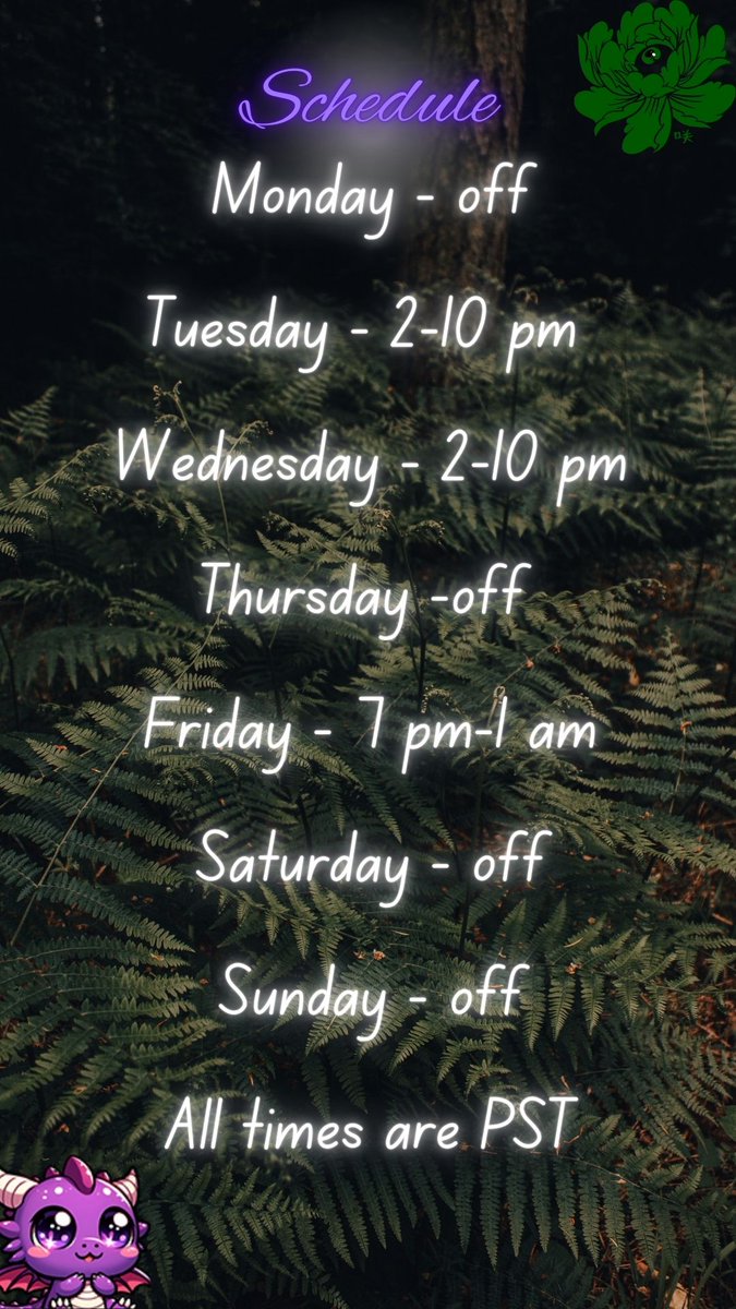 Oh, look, we finally have a stream schedule! Oct 28-Nov 3. More work on Dragon Age Inquisition and some Ashes of Creation for the weekend!