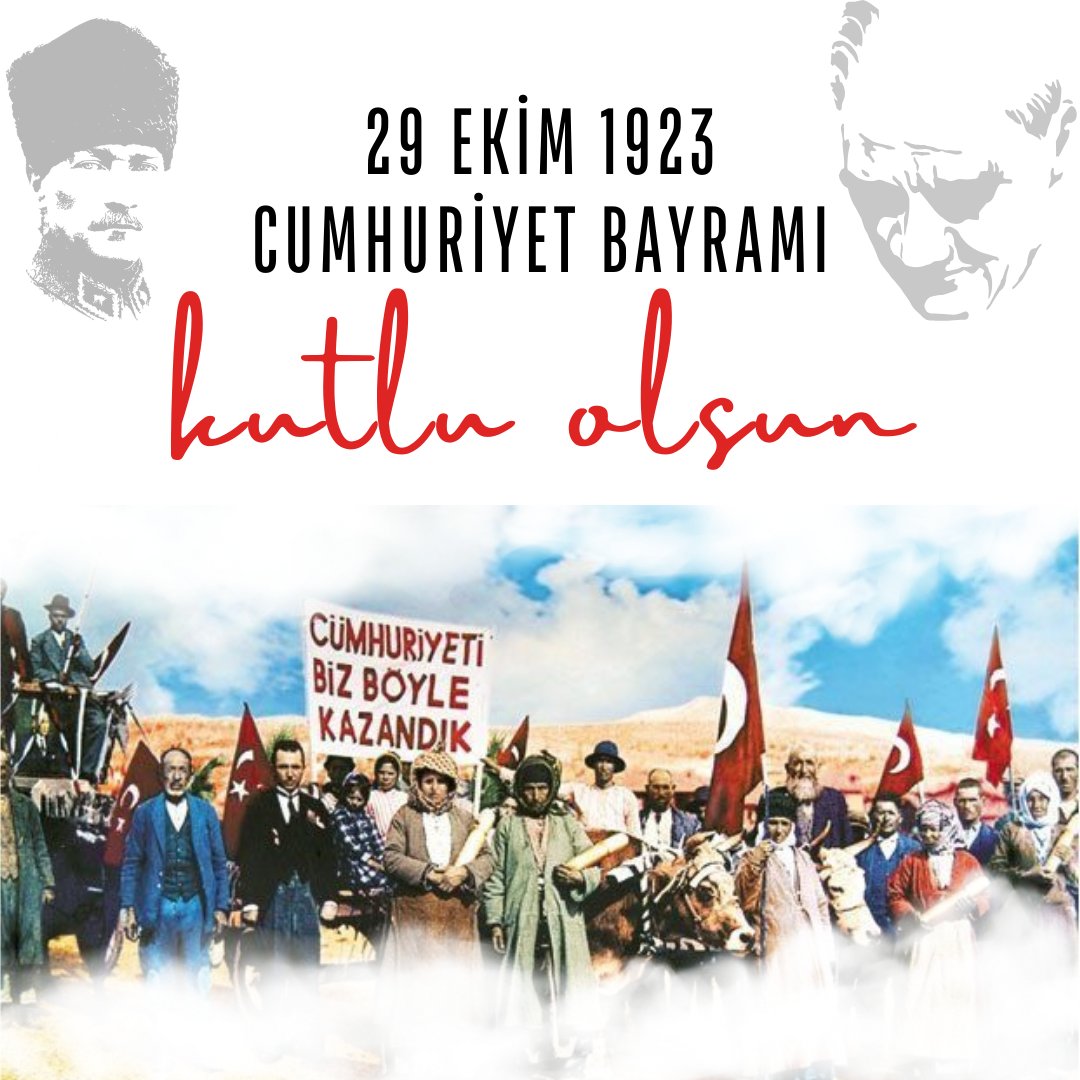 PerformansGroup's tweet photo. Bağımsızlığımızın teminatı ve Türkiye Cumhuriyeti'nin kuruluşunun 101. Yılı Kutlu Olsun.

#yaşasıncumhuriyet #cumhuriyetbayramı #kutluolsun #lojistik #performansgroup https://t.co/8heoJCpe2i