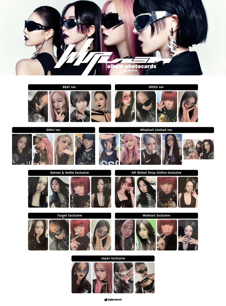 aespa Whiplash Target exclusive US限定 カリナ